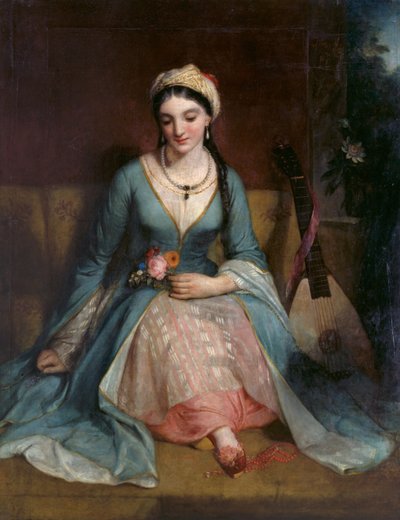 A Young Greek Woman by Pickersgill Henry W.